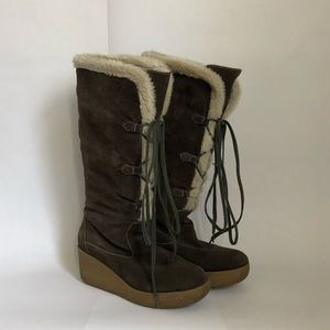 Michael Kors lined winter boots